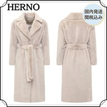 HERNO ヘルノ ソフトフェイクファーコート トレンチ 関税込