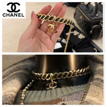 【24K ブラック×ゴールドが素敵☆】CHANEL チョーカー