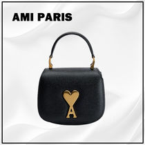 ★【AMI PARIS】 ハートロゴ トートバッグ ショルダーバッグ★