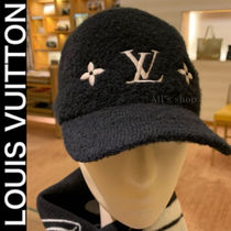 【すぐ届く/モコモコ素材が可愛い】Louis Vuitton キャップ