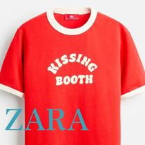 【ZARA】コントラストリブTシャツ X HARRY LAMBERT 0962/396