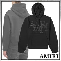 【大人気】AMIRI スタッズ ロゴパーカー