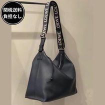 LOEWE CUBI クロスボディバッグ レザー/ジャカード 関税送料込