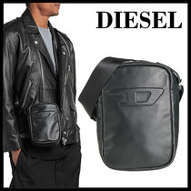 ◆DIESEL◆レザークロスボディバッグ メンズ