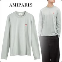 [AMIPARIS ]クルーネックロングTシャツ