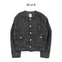 IONSEOUL ジャケット 【IONseoul】★UNISEX★Joy Button Mohair Crop Jacket★送料込(2)