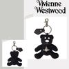 Vivienne Westwood キーケース・キーリング 【ヴィヴィアンウエストウッド】 ブラック Teddy キーチェーン