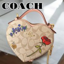 COACH コーチ ハート クロスボディバッグ