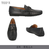 TOD'S　トッズ 　ロゴ　トライビングシューズ　モカシン