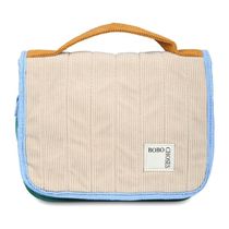 BOBO CHOSES soft color block padded corduroy diaper bag