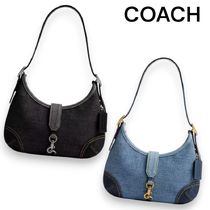 デニムがクール♪【Coach】ハンプトンズ 　ホーボーバッグ