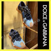 Dolce & Gabbana スニーカー DOLCE&GABBANA NS1 デニムパッチワーク スリッポンスニーカー