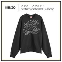 【KENZO】'KENZO CONSTELLATION' エンブロイダリー スウェット