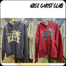 [ NICE GHOST CLUB]★24FW★3STARS HATE HOODIE ZIP UP