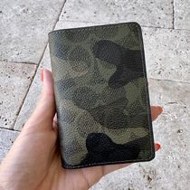 手元在庫有★コーチ CW216  Id Wallet In Signature Camo Print