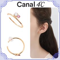 大人気!! Canal 4℃ K10 ピンクゴールド イヤーカフ