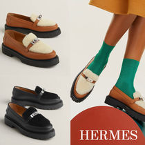 *HERMES*アイコン モカシン ケリーバックル ローファー 革靴