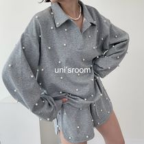 uni's room■パールスウェットセットアップ ST-AW25-03