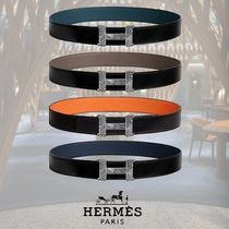 HERMES コンスタンストゥアレグ リバーシブルレザーベルト