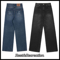 24AW【REST&RECREATION】 WASHED DENIM PANTS