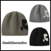 24AW【REST&RECREATION】MOHAIR JACQUARD BEANIE