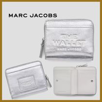 *MARC JACOBS* ザ メタリック コンパクトウォレット ミニ*Silver