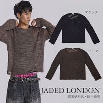 送料/関税込【JADED LONDON】ストレイニット 長袖 2色