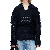 Andersson Bell★LOCHES FLOWER POLO SWEATER★Wool + Mohair