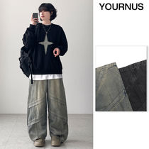 【YOURNUS】Vitic Layered Wide Denim