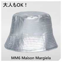 大人もOK! MM6 Maison Margiela バケットハット シルバー