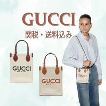 -GUCCI- キャンバス スーパーミニショルダーバッグ