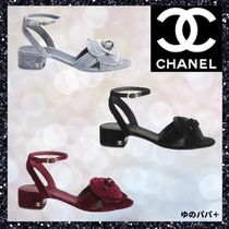 【秋冬シーズンのムードが高まる！】CHANEL サンダル カメリア