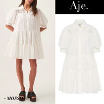 【Aje.】Wonderland Mini Dress レース シャツ ミニドレス