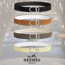 【人気】HERMES イサカバックル リバーシブルベルトレザー 38mm