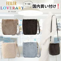 FEILER(フェイラー) フェイクファー ロゴ ショルダーバッグ