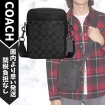 即対応【COACH】クロスボディ シグネチャー キャンバス 斜めがけ