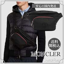 【MONCLER】ロゴ ナイロン ベルトバッグ【送料関税込】