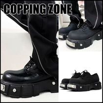 【COPPING ZONE】CZ Basics Punk Iron-Toe Derby Shoes ※送関込