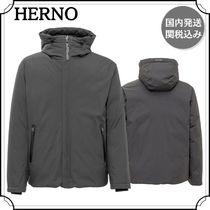 HERNO ヘルノ メンズ フード付きダウンジャケット 国内発/関税込