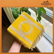 《首元のおしゃれに♪》HERMES カシミヤ スカーフ マフラー