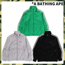 LINE CAMO JACQUARD BATHING APE LOGO RELAXED FIT TRACK JACKET