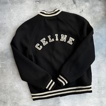 CELINE テディジャケット / テクスチャード加工ウール