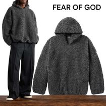 【FEAR OF GOD】オーバーサイズ ウール混 フリースパーカー