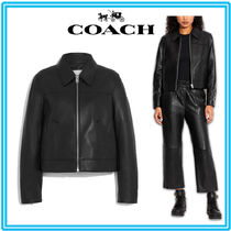 [Coach] Leather Jacket Women