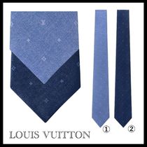 Louis Vuitton 国内買付 ネクタイ・コンステレーションデニム7CM