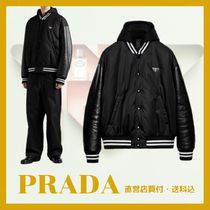 新作☆【PRADA】Re-Nyon のオーバーサイズ ボンバー ジャケット