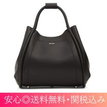 【Max Mara】Marin レザー メタルロゴ 2way バッグ ミディアム