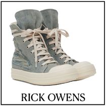 【RICK OWENS】ブルー Sneaks スニーカー