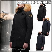 【MOOSE KNUCLES】GOLD STIRLING パーカ ★ フォックスファー