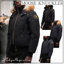 【MOOSE KNUCLES】GOLD BALLISTIC ボンバー ジャケット ファー